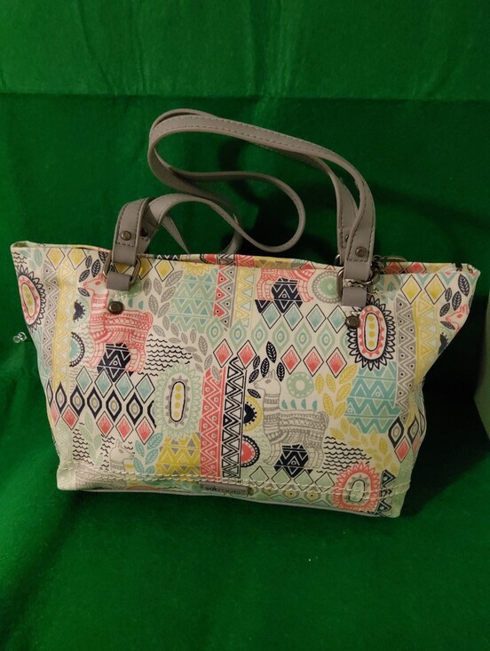 Handbags - Sakroots Artist Circle Wanderlust, Llama Shoulder Bag